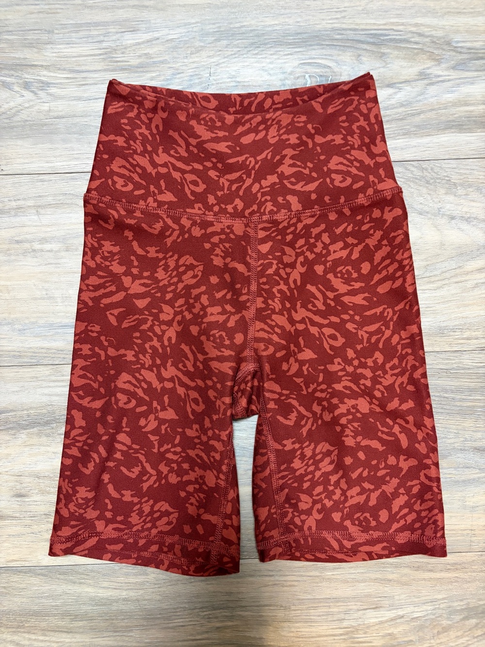Balance Collection by Marika High-Rise Biker Shorts Pink Camo XS